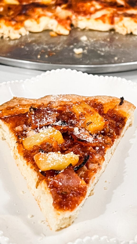 IMG_7678-576x1024 Homemade Pineapple Ham Pizza