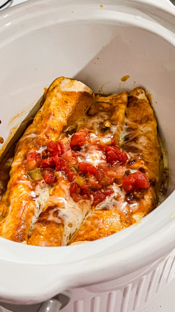  IMG_0025-576x1024 Crockpot Cheesy Beef Enchiladas  