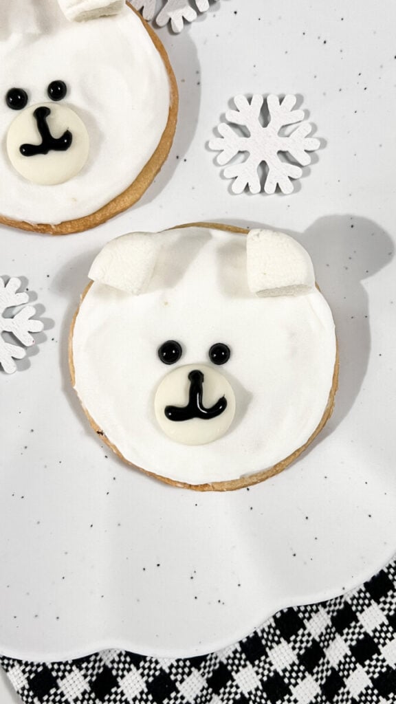 IMG_0596-576x1024 Easy Decorated Polar Bear Cookies
