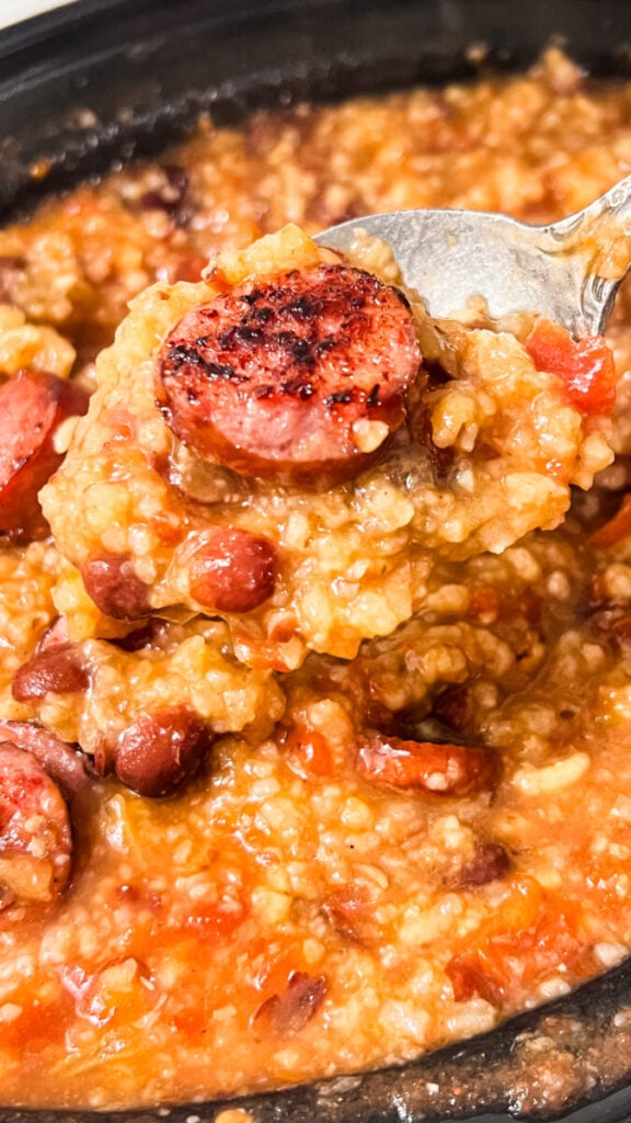  IMG_1673-576x1024 Crockpot Red Beans and Rice  