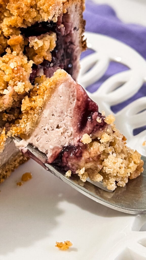 IMG_1780-576x1024 Blackberry Cobbler Cheesecake