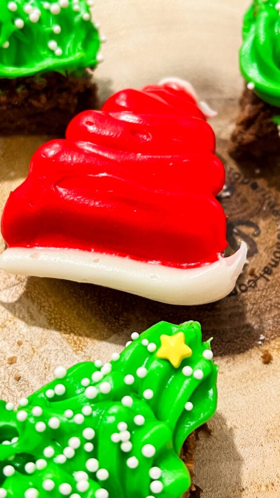  IMG_1990-576x1024 Santa Hat Brownies  