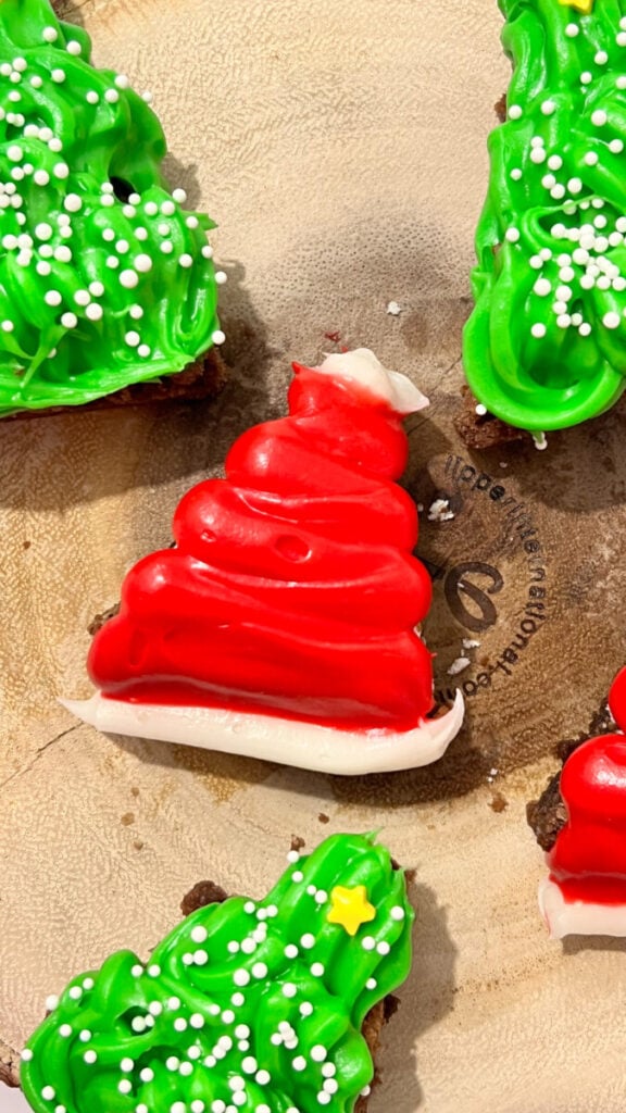  IMG_1995-576x1024 Santa Hat Brownies  