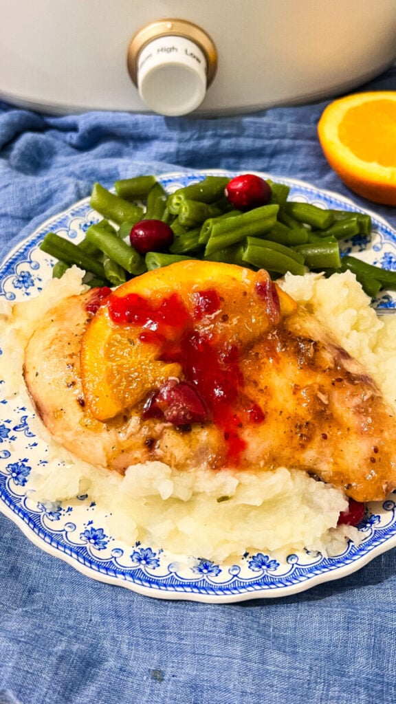  IMG_3058-576x1024 Crockpot Cranberry Orange Chicken  