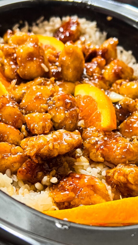 IMG_3598-576x1024 Crockpot Orange Chicken and Rice
