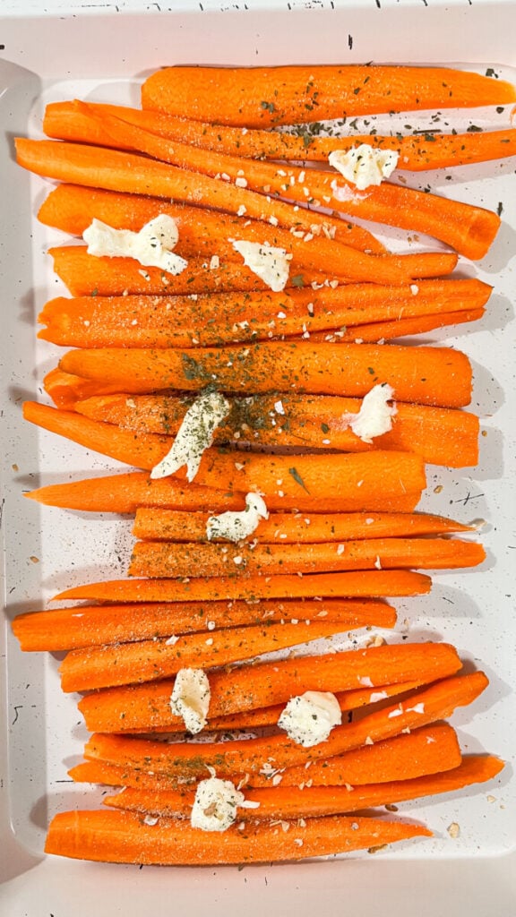 IMG_3719-576x1024 Honey Garlic Butter Roasted Carrots