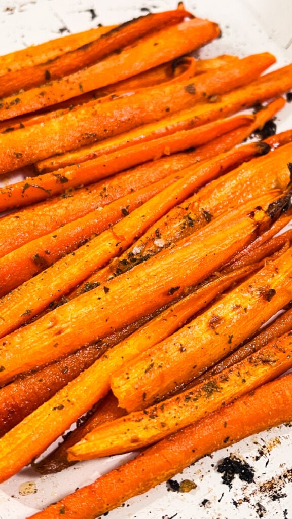IMG_3721-576x1024 Honey Garlic Butter Roasted Carrots