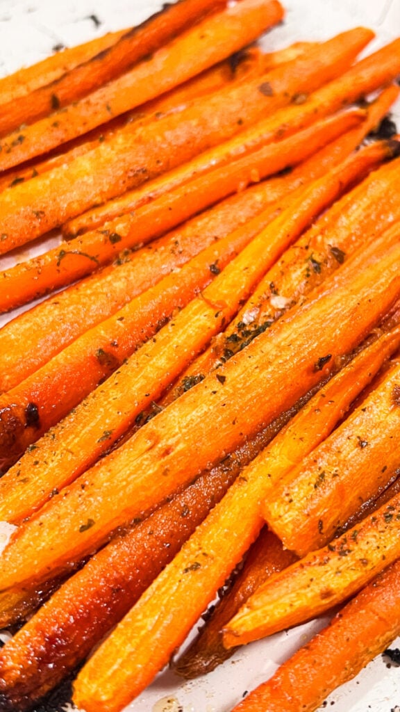 IMG_3728-576x1024 Honey Garlic Butter Roasted Carrots