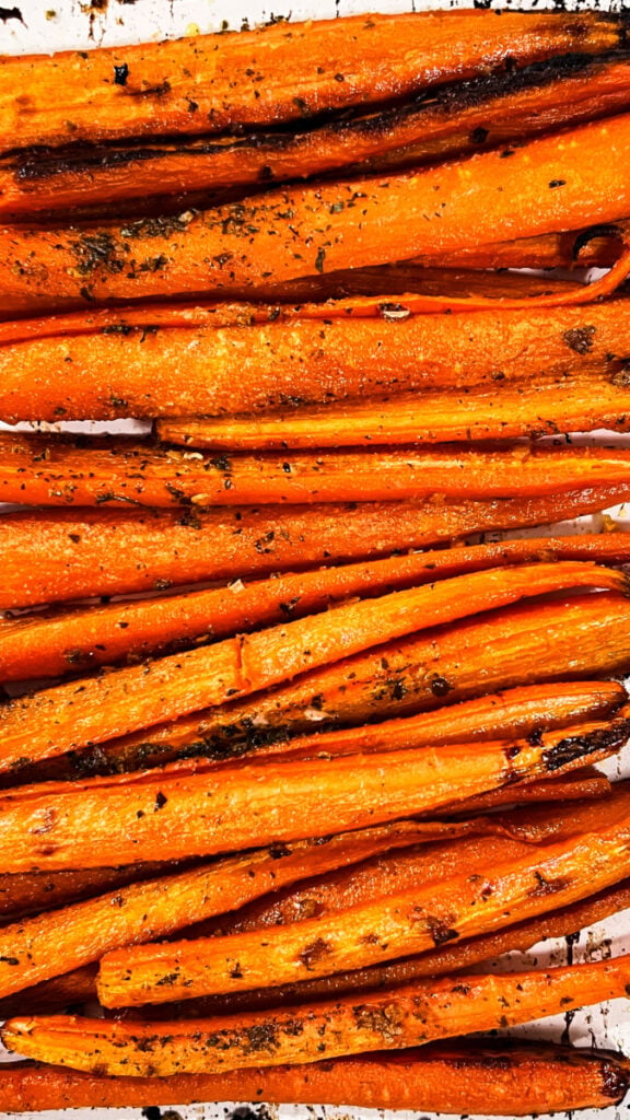 IMG_3733-576x1024 Honey Garlic Butter Roasted Carrots