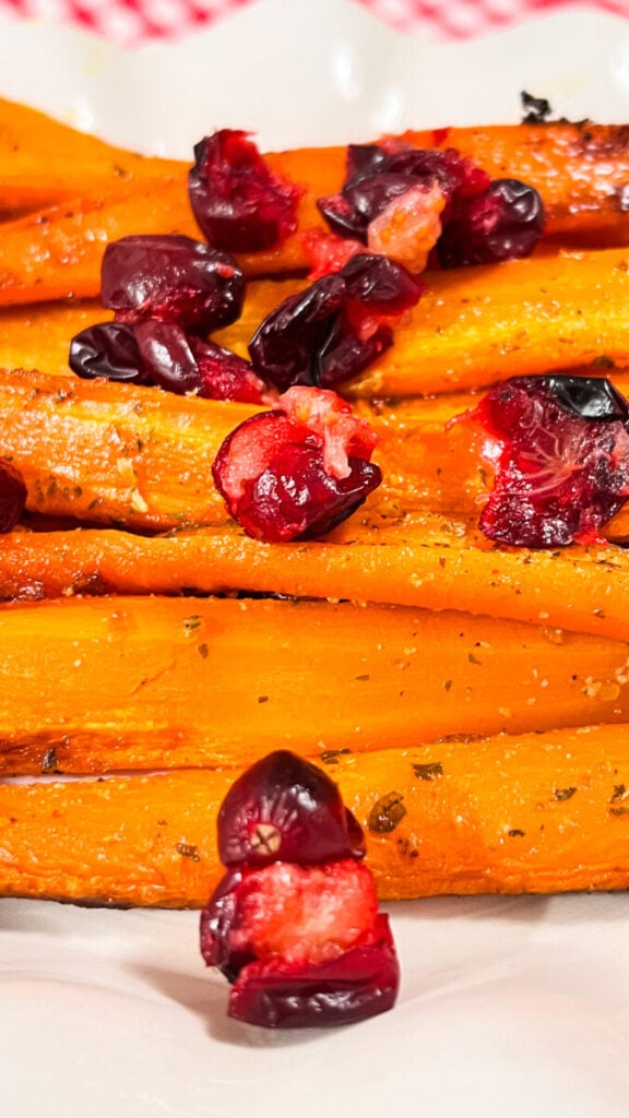 IMG_3749-576x1024 Cranberry Maple Glazed Roasted Carrots