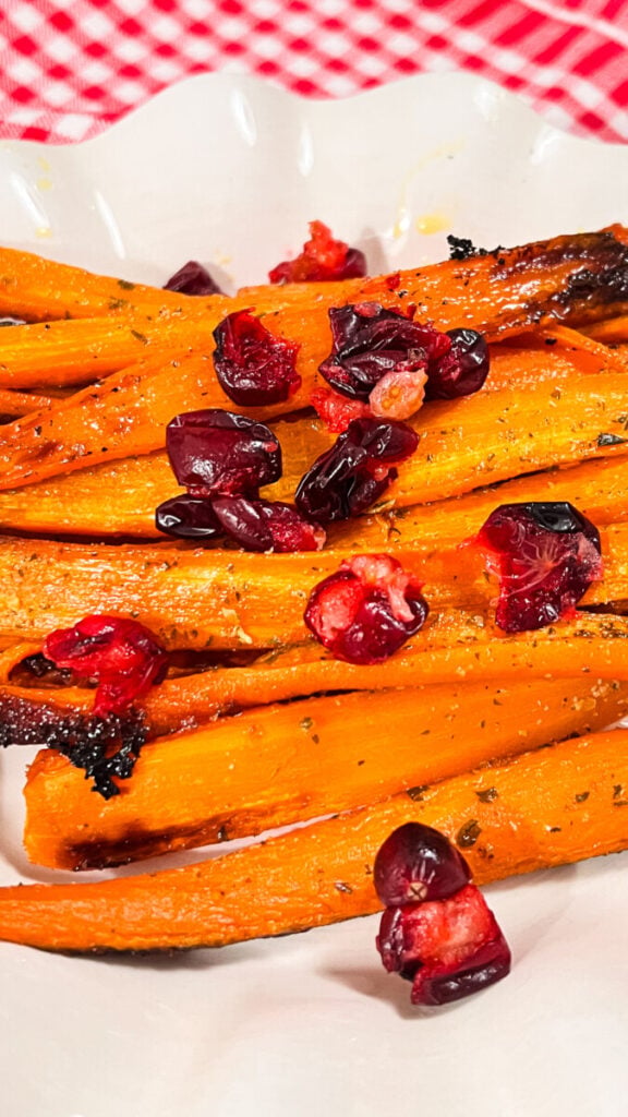 IMG_3754-576x1024 Cranberry Maple Glazed Roasted Carrots