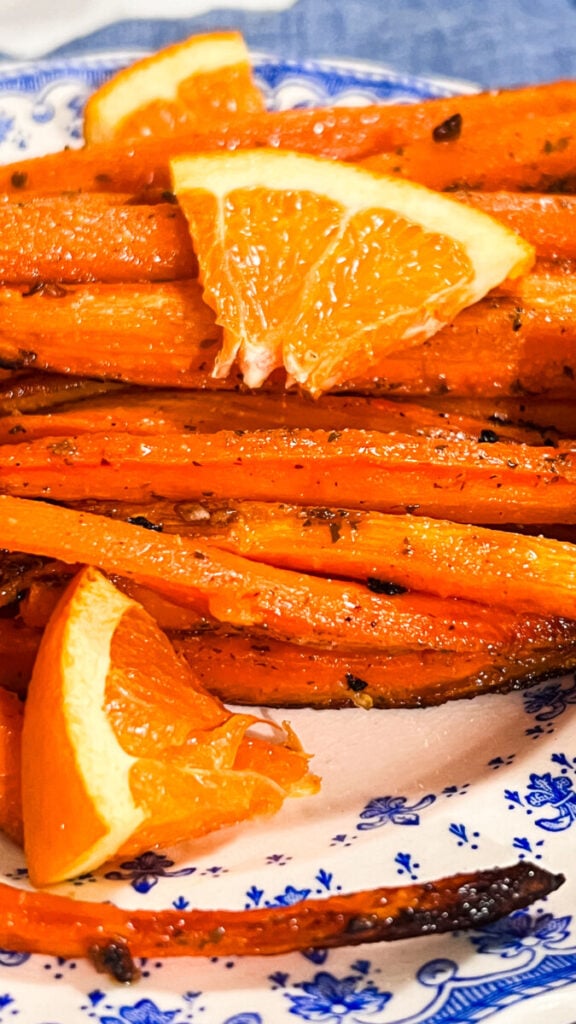  IMG_3761-576x1024 Orange Glazed Roasted Carrots  