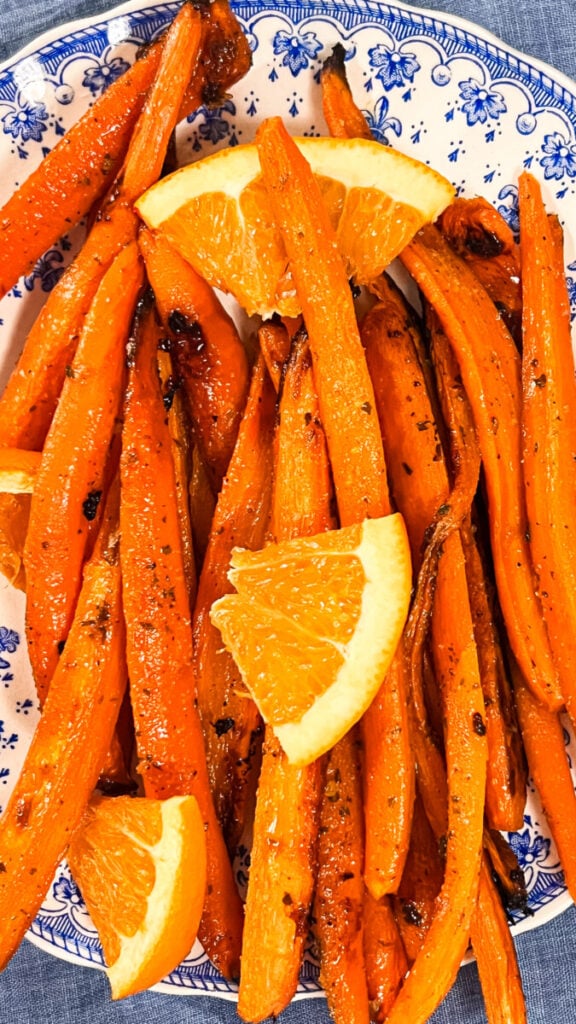  IMG_3763-576x1024 Orange Glazed Roasted Carrots  