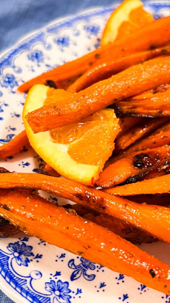  IMG_3768-576x1024 Orange Glazed Roasted Carrots  