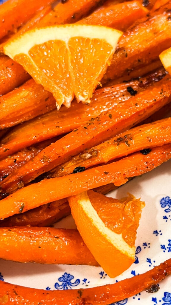  IMG_3769-576x1024 Orange Glazed Roasted Carrots  