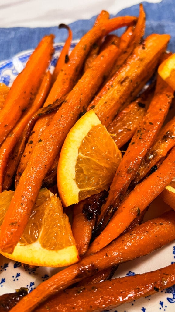  IMG_3771-576x1024 Orange Glazed Roasted Carrots  