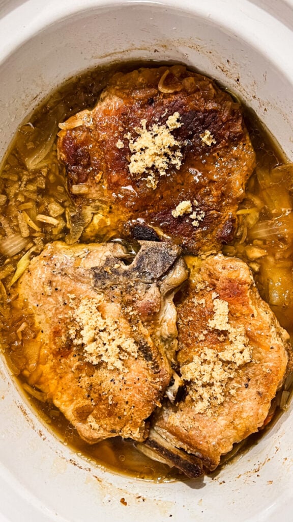 IMG_4503-576x1024 Crockpot Brown Sugar Pork Chops