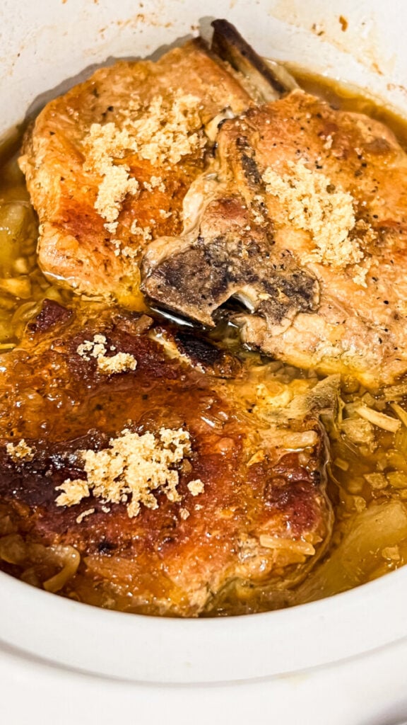 IMG_4519-576x1024 Crockpot Brown Sugar Pork Chops