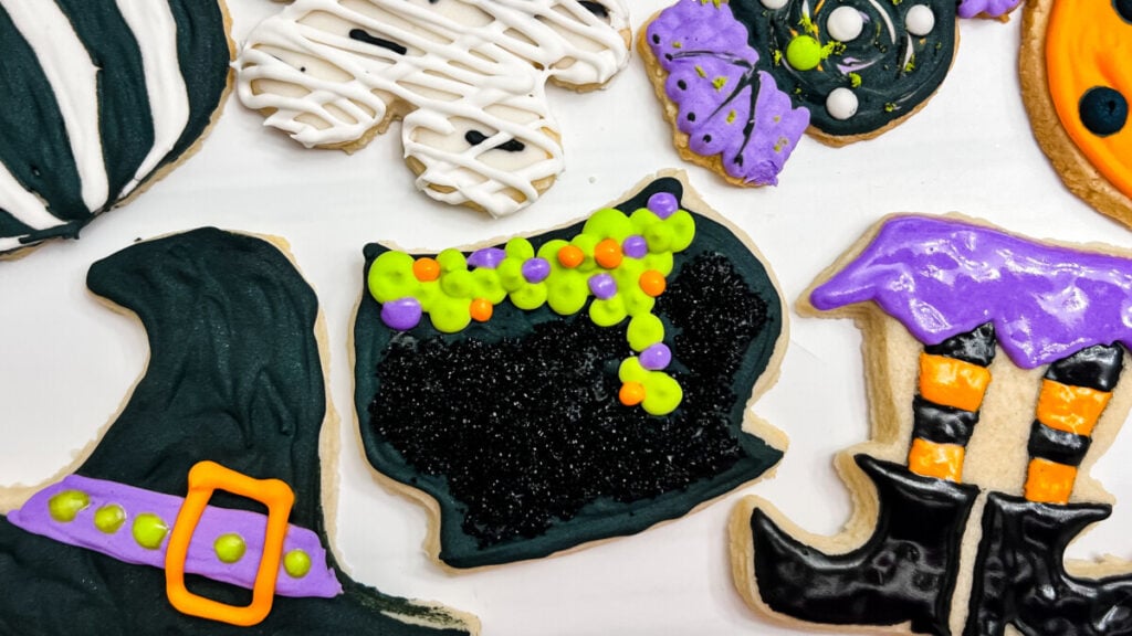 IMG_9435-1024x576 Stacked Witch Halloween Cookies