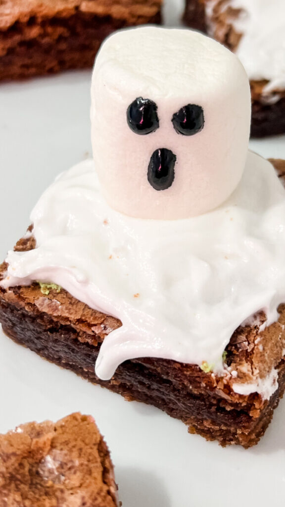 IMG_9962-576x1024 Marshmallow Ghost Brownies